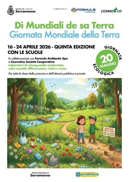 Dì Mundiali de sa Terra - Giornata Mondiale della Terra