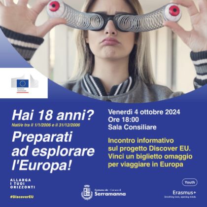 Incontro informativo sul progetto Discover EU