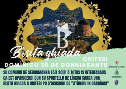 Visita guidata a Oniferi, 30 novembre