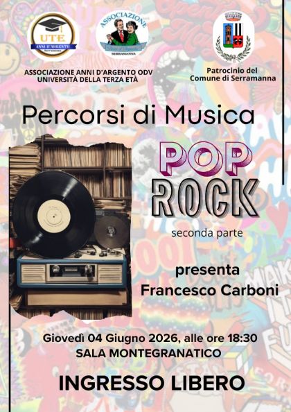 Percorsi di Musica Pop Rock