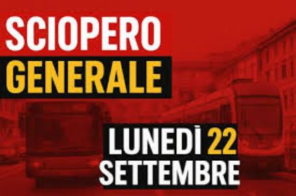 Sciopero Generale 22 settembre 2025