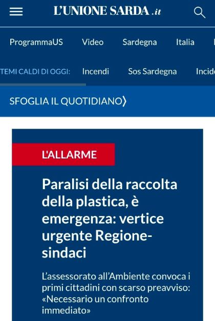 Ritiro imballaggi in plastica. Prime notizie ufficiali