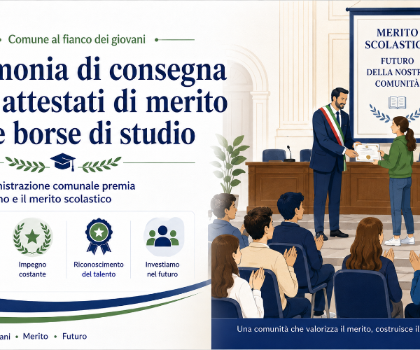 Cerimonia di consegna degli attestati di merito per le borse di studio - Conferimento Premio Rossella Marongiu